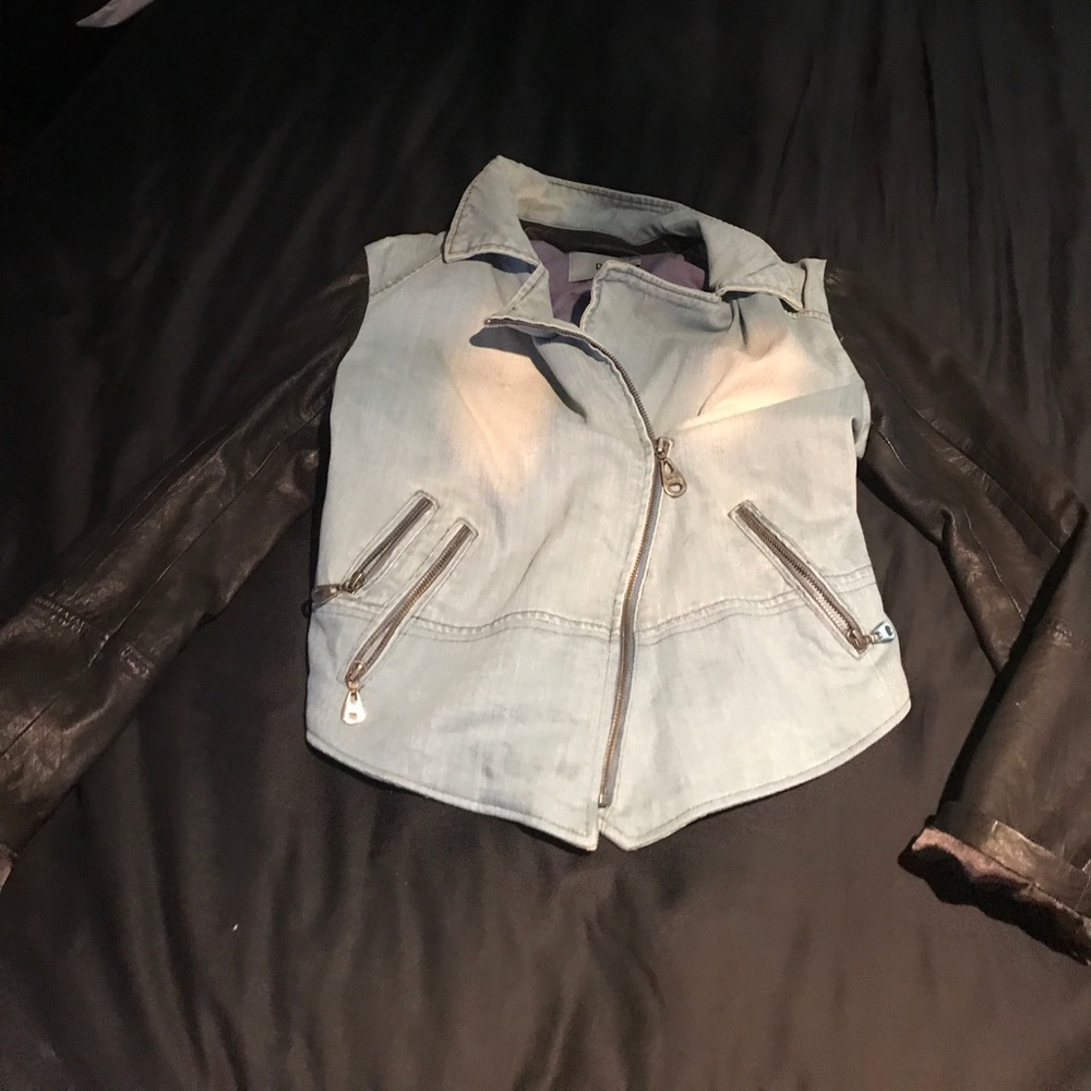 Doma Leary and jean jacket